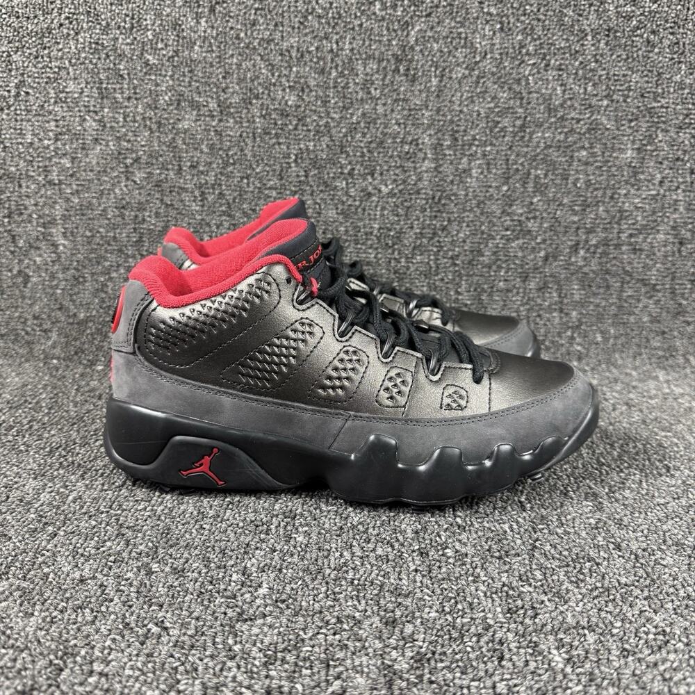 Nike Air Jordan 9 Low Golf Black True Red FJ5934-002 Men Size 6 (Wmn 8)